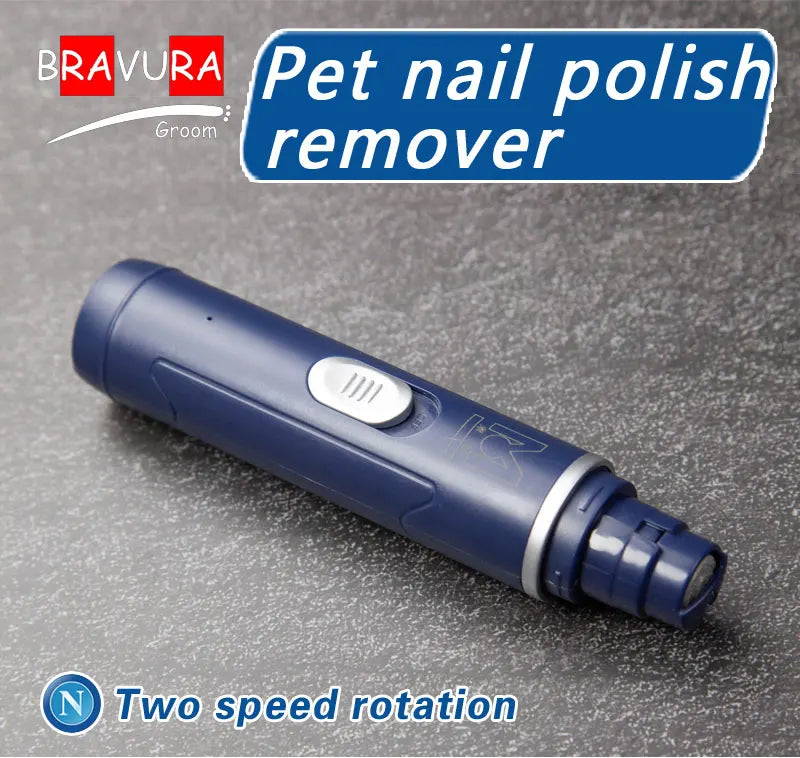 Super Quiet Electric Dog Nail Grinder Pet Nail Trimmer USB Charging Painless Operation for Small Medium Dogs