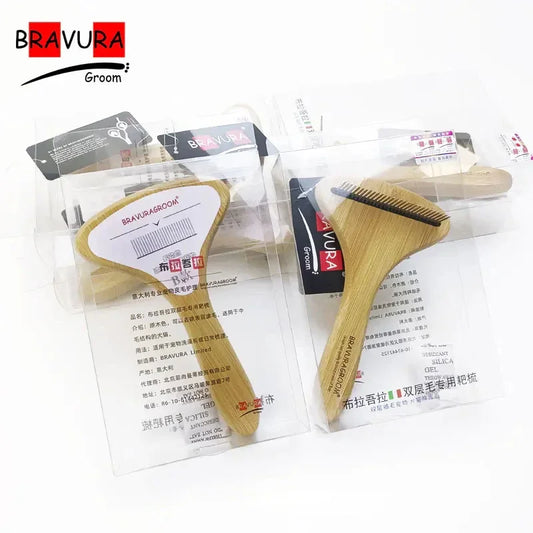 Large Dog Rake Comb Pet Hair Remover Rotating Knot Needle Comb Dog Grooming Tool for Beauty Care