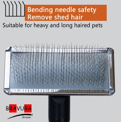 Steel Needle Pet Grooming Comb for Cats And Dogs - Hair Brush Pet Race Beauty Supplies Cat Comb Dog Comb