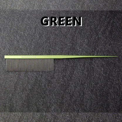 Pet Tail- pointed Rake Comb, made of high-quality stainless steel to ensure durability. This product is suitable for both dogs a