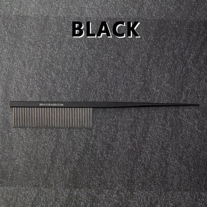 Pet Tail- pointed Rake Comb, made of high-quality stainless steel to ensure durability. This product is suitable for both dogs a