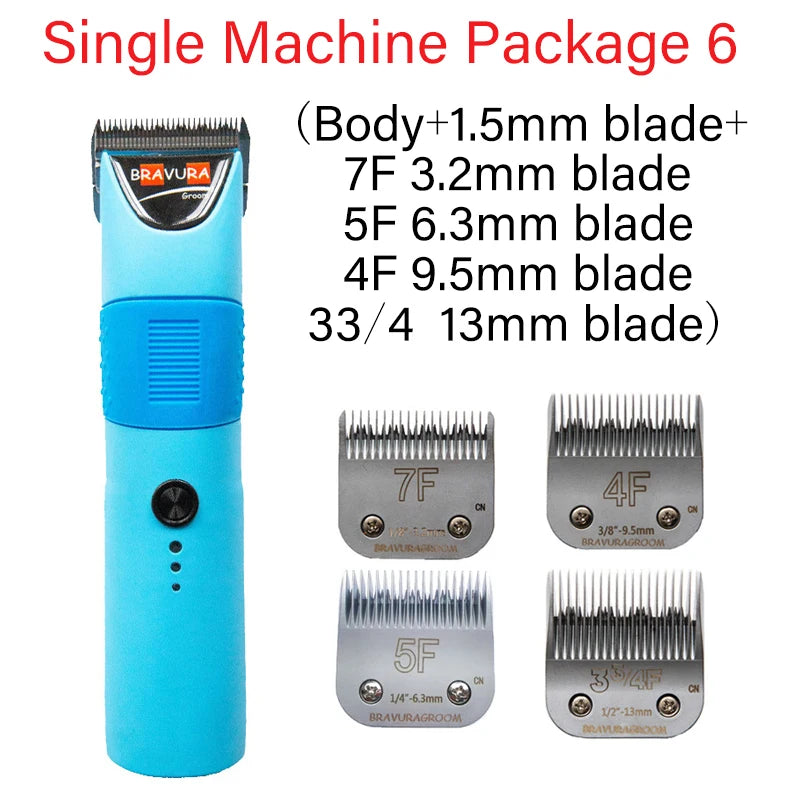 Professional Electric Pet Dog Shaver High-Power Clipper Multicolour Hair Cutting Tool for Large Dogs Haircut Machine