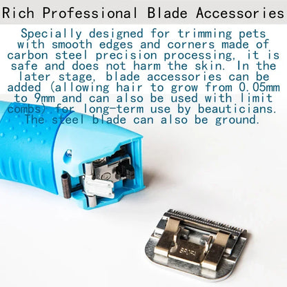 Professional Electric Pet Dog Shaver High-Power Clipper Multicolour Hair Cutting Tool for Large Dogs Haircut Machine