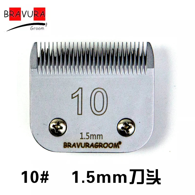Professional Dog Clipper Precision Blade Set A5 Type Knives Adapter Compatible with Most Andis Oster Series for Pet Grooming
