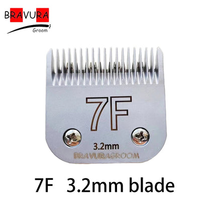 Professional Dog Clipper Precision Blade Set A5 Type Knives Adapter Compatible with Most Andis Oster Series for Pet Grooming