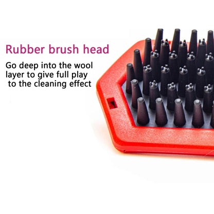 Pet bath brush dog bath brush, beauty products comb cat and dog comb pet beautician cleaning products Pet bath massage brush