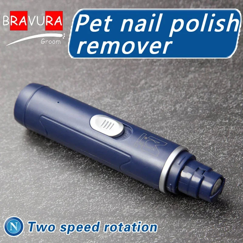 Super Quiet Electric Dog Nail Grinder Pet Nail Trimmer USB Charging Painless Operation for Small Medium Dogs