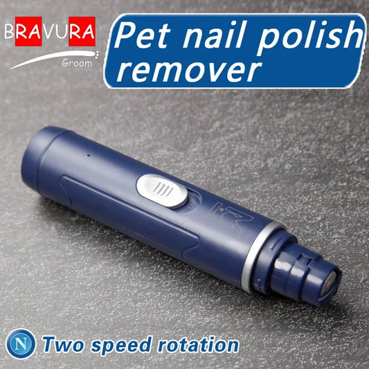 Super Quiet Electric Dog Nail Grinder Pet Nail Trimmer USB Charging Painless Operation for Small Medium Dogs