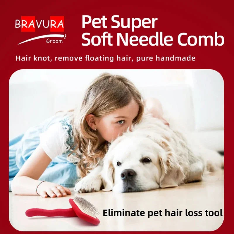Steel Needle Beauty Supplies Comb Cat Hair Cat Comb Dog Comb Pet Dog Hair Pet Brush pet groomer pet hair pet race