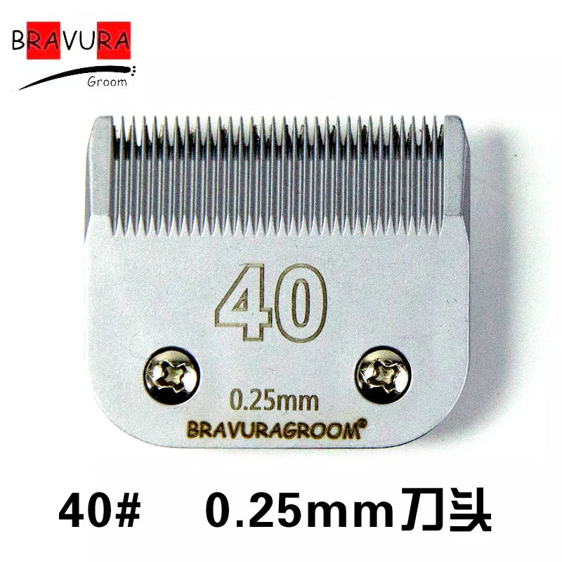 Professional Dog Clipper Precision Blade Set A5 Type Knives Adapter Compatible with Most Andis Oster Series for Pet Grooming