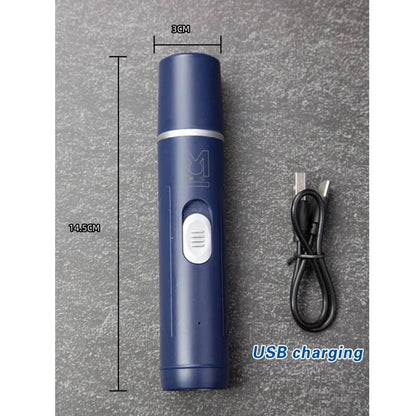 Super Quiet Electric Dog Nail Grinder Pet Nail Trimmer USB Charging Painless Operation for Small Medium Dogs