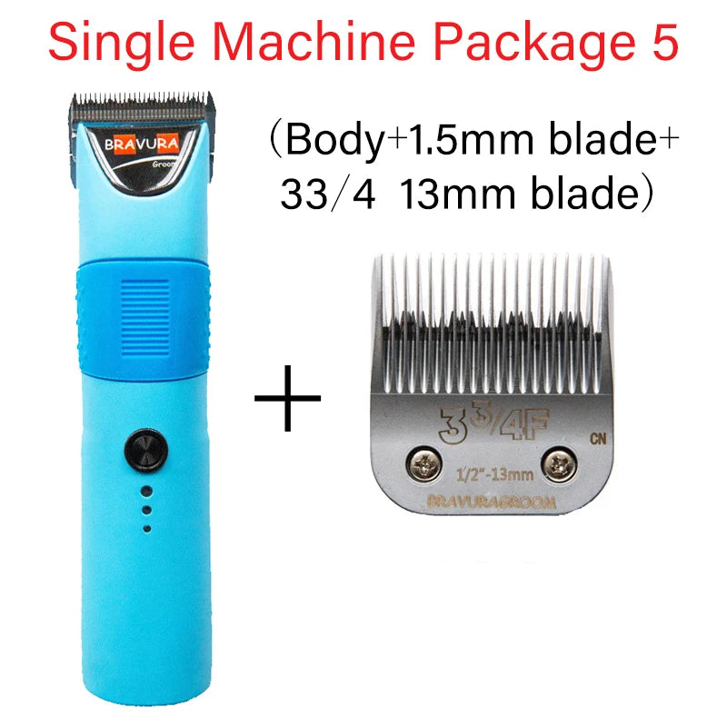 Professional Electric Pet Dog Shaver High-Power Clipper Multicolour Hair Cutting Tool for Large Dogs Haircut Machine