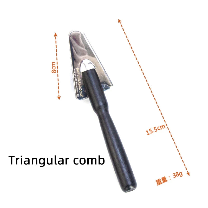 Steel Needle Pet Grooming Comb for Cats And Dogs - Hair Brush Pet Race Beauty Supplies Cat Comb Dog Comb