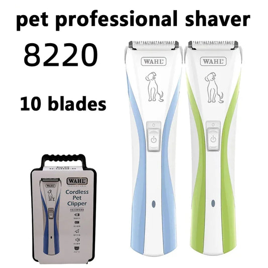 Electric Professional Pet Clippers for Dogs And Cats Rechargeable Grooming Kit with Stainless Steel Blades for Pet Hair Trimming
