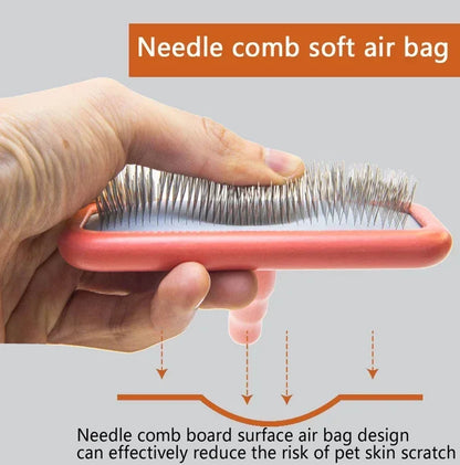 Steel Needle Pet Grooming Comb for Cats And Dogs Hair Care Tool for Pet Beauty Supplies Cat Comb Dog Brush
